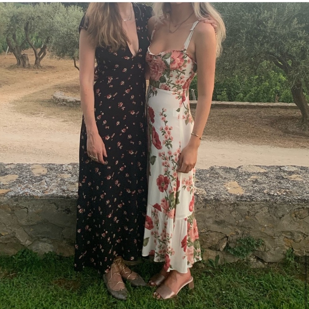 Reformation Nikita dress in Etienne